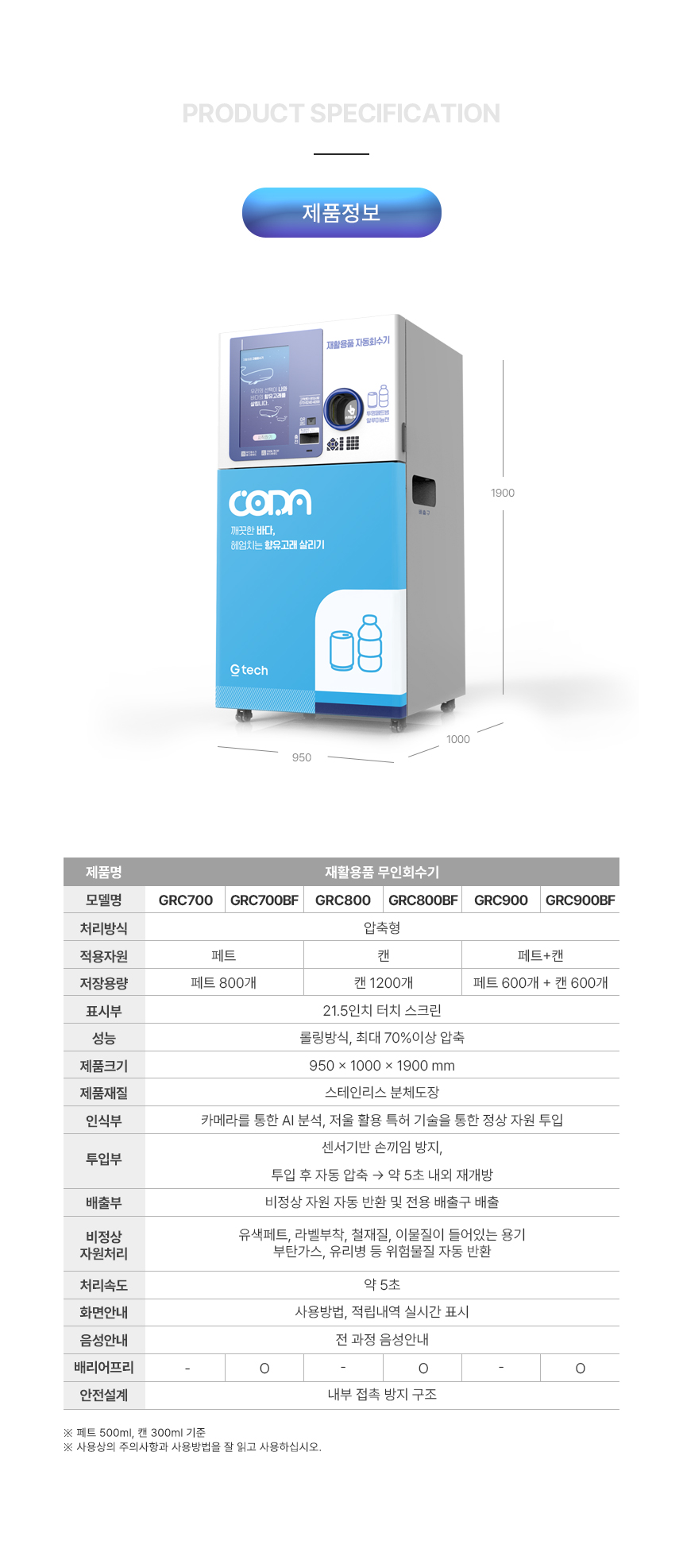 재활용품 무인회수기 상세 이미지 19
