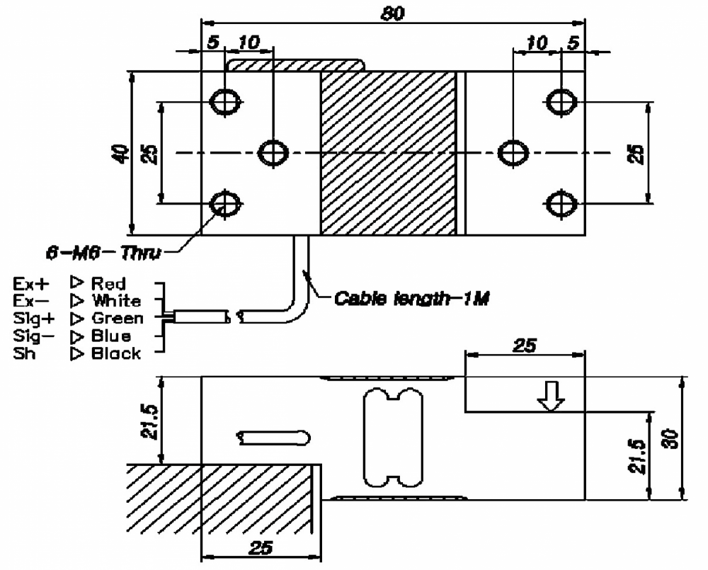 Single point load cell 상세 이미지 1