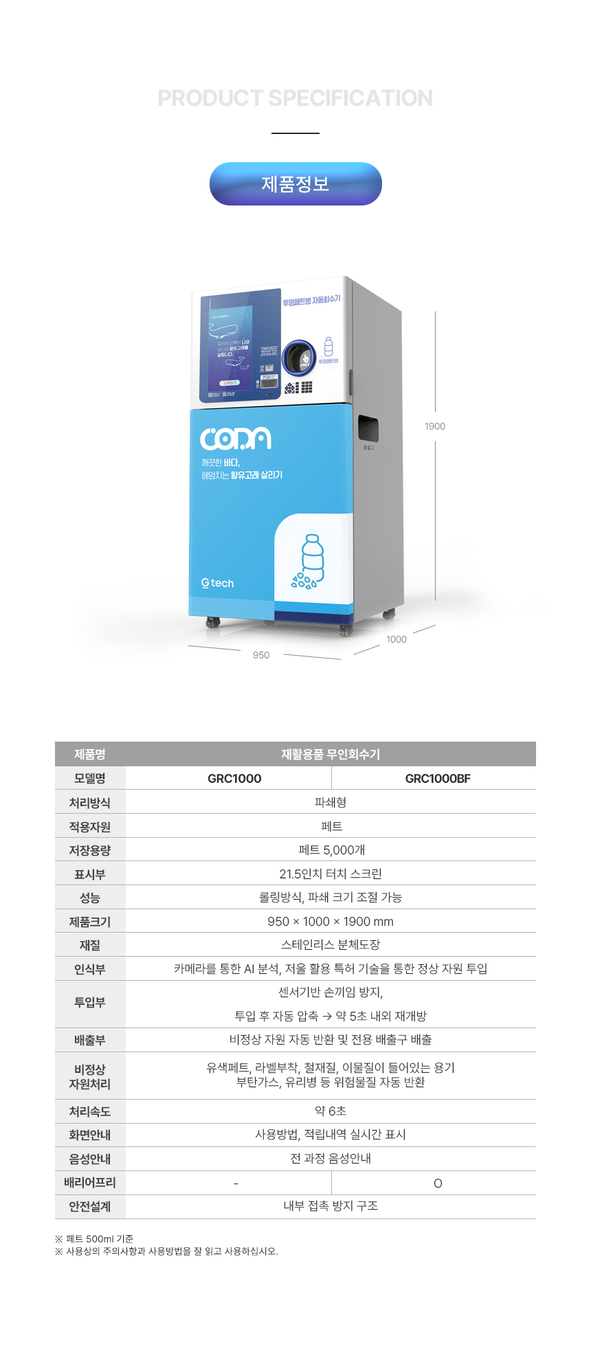 재활용품 무인회수기 상세 이미지 19