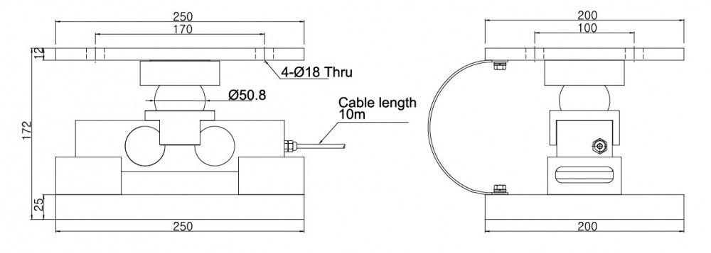 Truck weighing load cell 상세 이미지 1