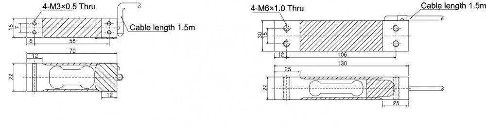 Single point load cell 상세 이미지 3