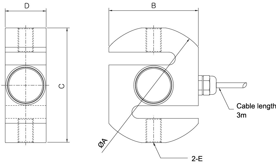 Stainless s - beam load cell 상세 이미지 1