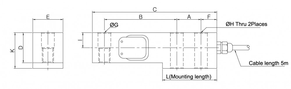Shear beam load cell 상세 이미지 2
