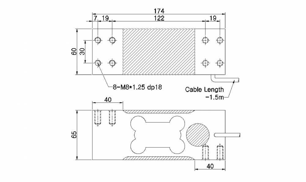 Single point load cell 상세 이미지 1